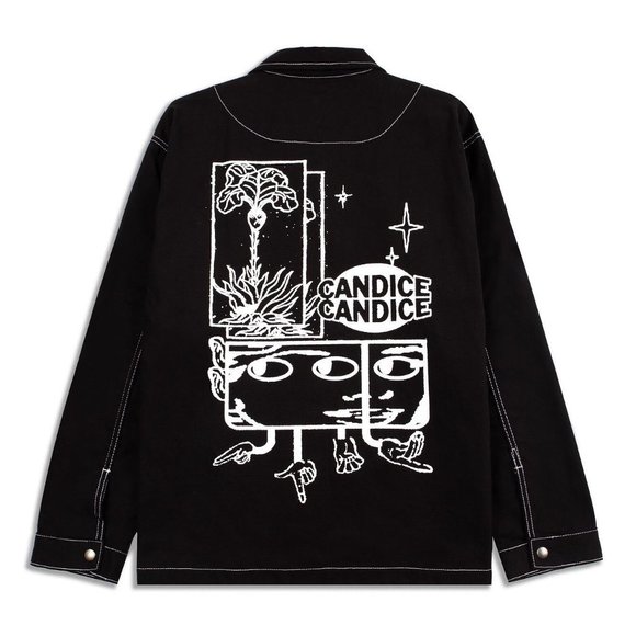 CANDICE FOR YOU LOOK OUT! CHORE JACKET (sold out very rare) size medium - Picture 1 of 6